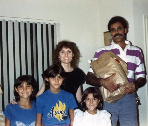 Our good friends, Jennifer and Lucky and their three girls, Brittany, Marney, and Lindsey.